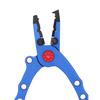 Aluminium Alloy Opening Ring Fishing Pliers Scissors Line Cutter Hook Remover Tool with Storage Bag