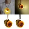 Glowing Seashells Pendant Necklace with Adjustable Rope Chain for Night Parties and Outdoor Event Trendy Women
