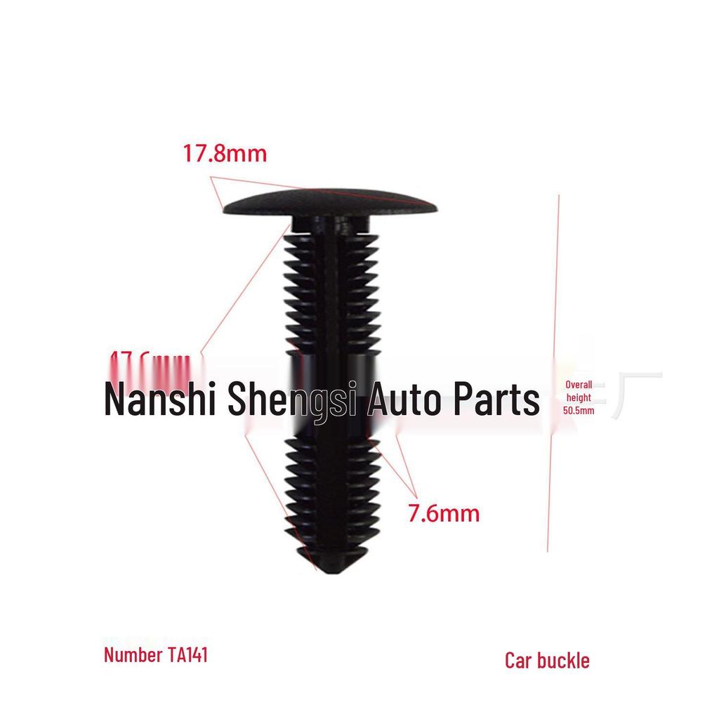 Car Headliner Trim Nylon Rivet Clips - Christmas Tree Fasteners for Interior Panels