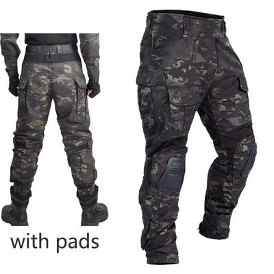 Herren Taktische Hosen Airsoft Armee Camo Hosen Kampfhose Safari Multi Taschen Paintball Airsoft Arbeitskleidung