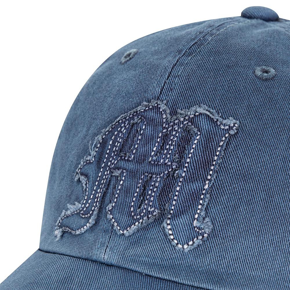 MAHAGRID Raw Cut Pigment Ball Cap Navy(Mg2Dfmab26A)