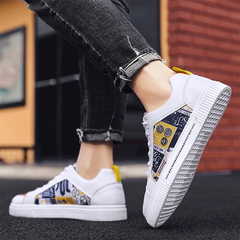 Casual Sports Shoes Men'S All-Match Wear-Resistant Men'S Shoes Fashion  Skateboarding Shoes for Men Leisure Running Shoes Couple Shoes