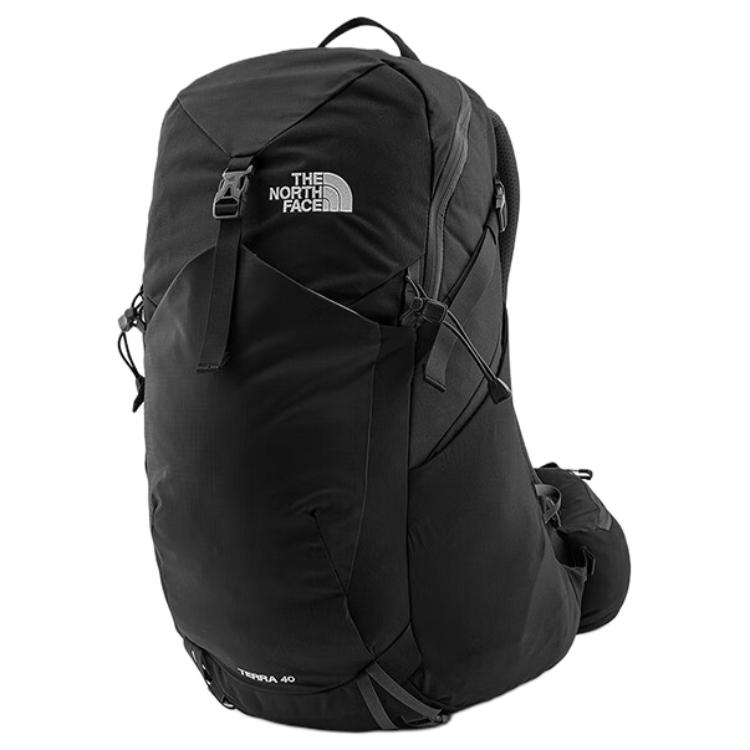 The North Face 40L Lightweight Printed Design Zipper Closure Backpack Unisex Backpack Black NF0A87C3-87C3-KT0