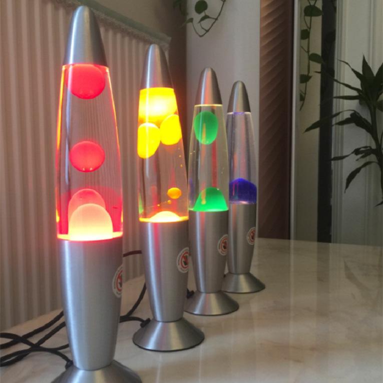 Creative Jellyfish Water Wax Convection Lava Lamp for Living Room Relaxation.