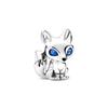 Animal Series Bead Dog Owl Turtle Fox Teddy Bear Dangle Charm Fit Original European 925 Sterling copper Bracelet DIYZircon Gift