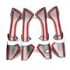 For Honda Accord 8 Gen 2008 2009 2010 2011 2012 2013 Karbonfibertrykt utvendig dørhåndtaksdeksel Trim støpt rammeramme