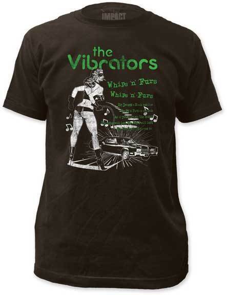 

The Vibrators Whips N Furs Impact Unisex T-Shirt