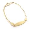 Altesse [K4556] - Gold Plated Curb Chain 'Bambino' 14 Cm 5 Mm