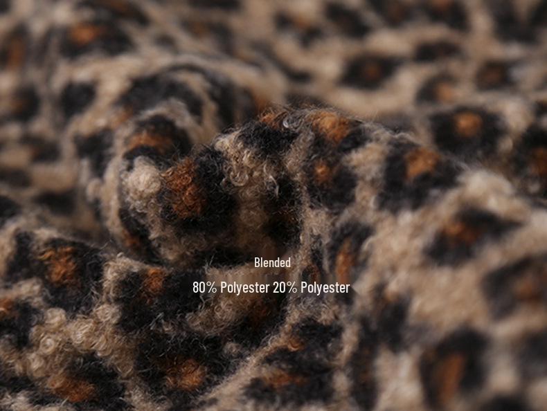 Spicy Girl Leopard Print High-Waisted Midi Skirt - Slimming, Hip-Hugging Autumn/Winter Style