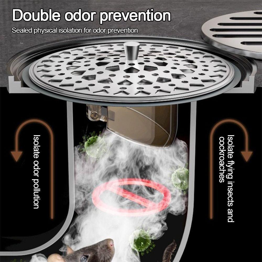 Anti-blocking Floor Drain Core Insect Prevention Basin Drain Filter  Kitchen Bathroom Accessories