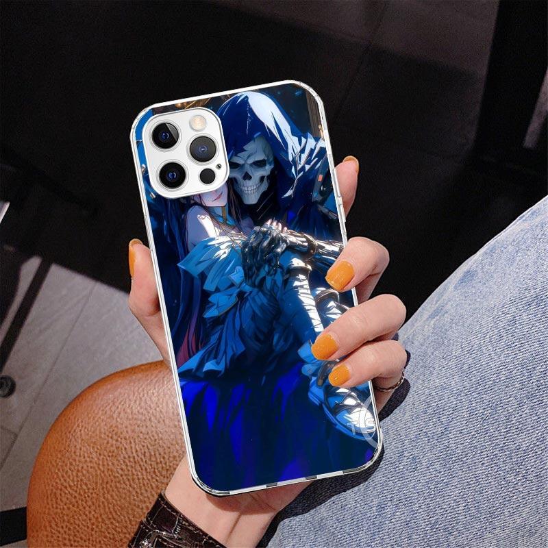 Albedo Overlord Anime Phnoe Case for Iphone 17 Air 16 11 12 13 Mini 14 Plus 15 Pro Max 7 8E SE 2020 16ProMax Phone Cover Coque 1