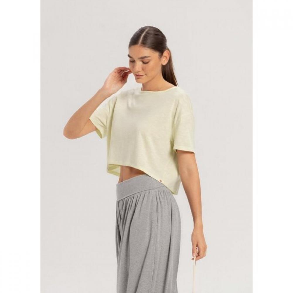 Budhi Mudra Medio Short Sleeve French Vanilla B61002ats50 Y23 French Vanila/S