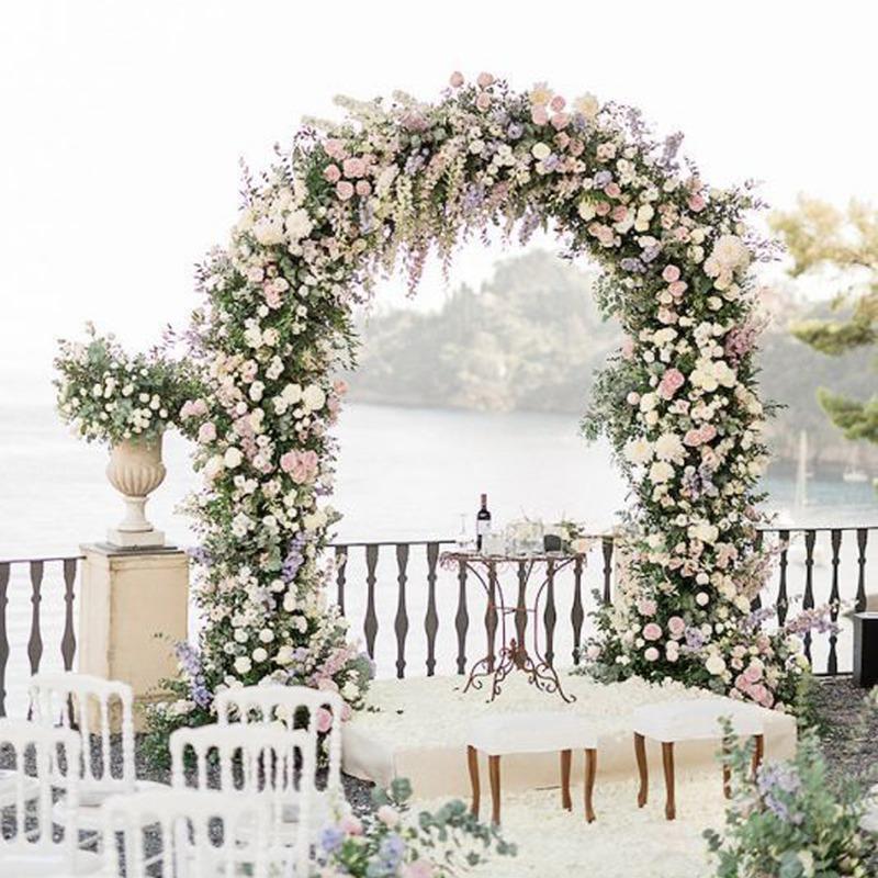 Wedding Arch Flower Frame Stand Balloon Arch Support Wedding Party Supplies Outdoor Lawn Decor Baby Shower Birthday Backdrop