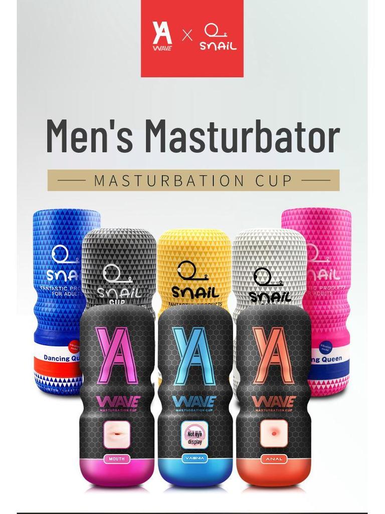 Schnecken-Masturbationsbecher: Erotisches Gerät für Männer & Penis-Trainer Erwachsenenspielzeug