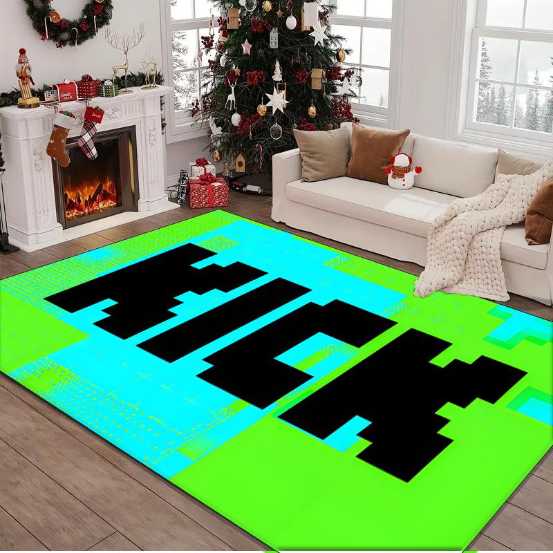 Kick Rug Area rug for Livingroom, Bedroom, Palyroom, Chair Rug, Office Rug, Floor mat, Large Size Fan Christmas Birthday gift