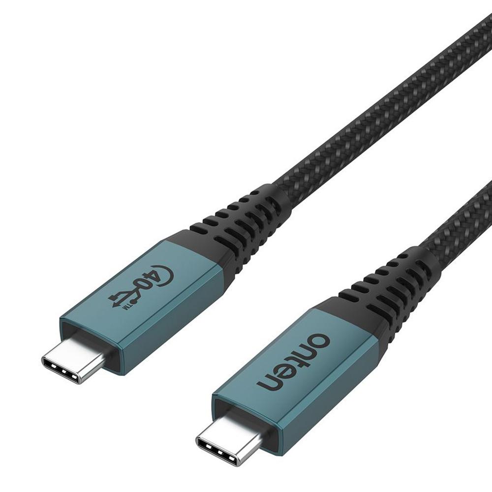 

ONTEN 0.15m OTN-CC203 USB4 Cable 40Gbps PD 100W Charging Full Function Video Data Cable A