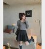 Women's Plus Size Lace Splicing One-Shoulder Long-Sleeve T-Shirt