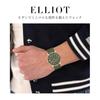 Coach Men's Elliot Watch, Green Dial, Green Leather Strap, 14602723 (Official Import)