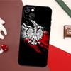 Poland Polish Flag Phone Case For iPhone 16 15 14 11 12 Mini 13 Pro Max X XR XS Max Plus Soft Cover Shell