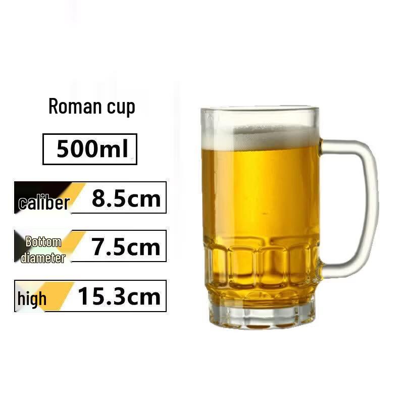 1000ml Pineapple Glass Beer Mug