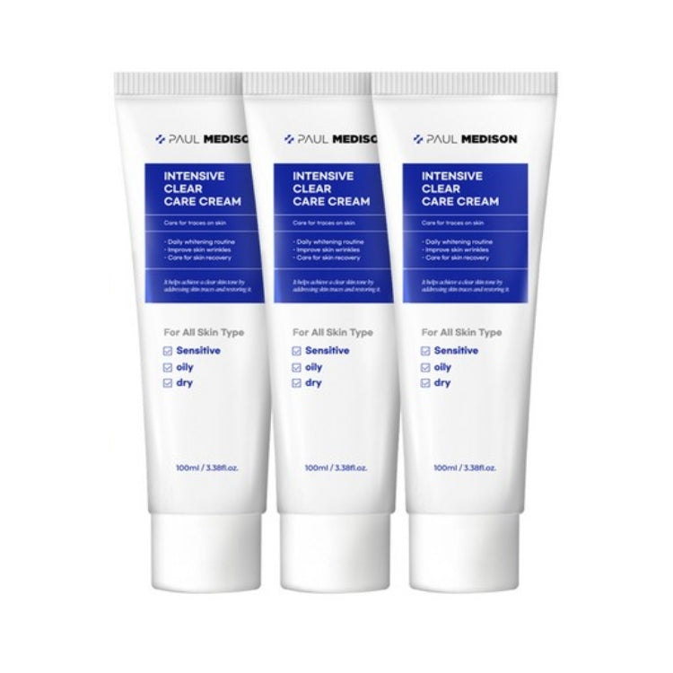 

Paul Medison Интенсивный осветляющий крем 100 мл*3 шт./5 шт. 3Pcs