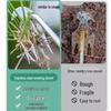Manganese Steel Hand Rake: Weed & Root Removal Gardening Tool