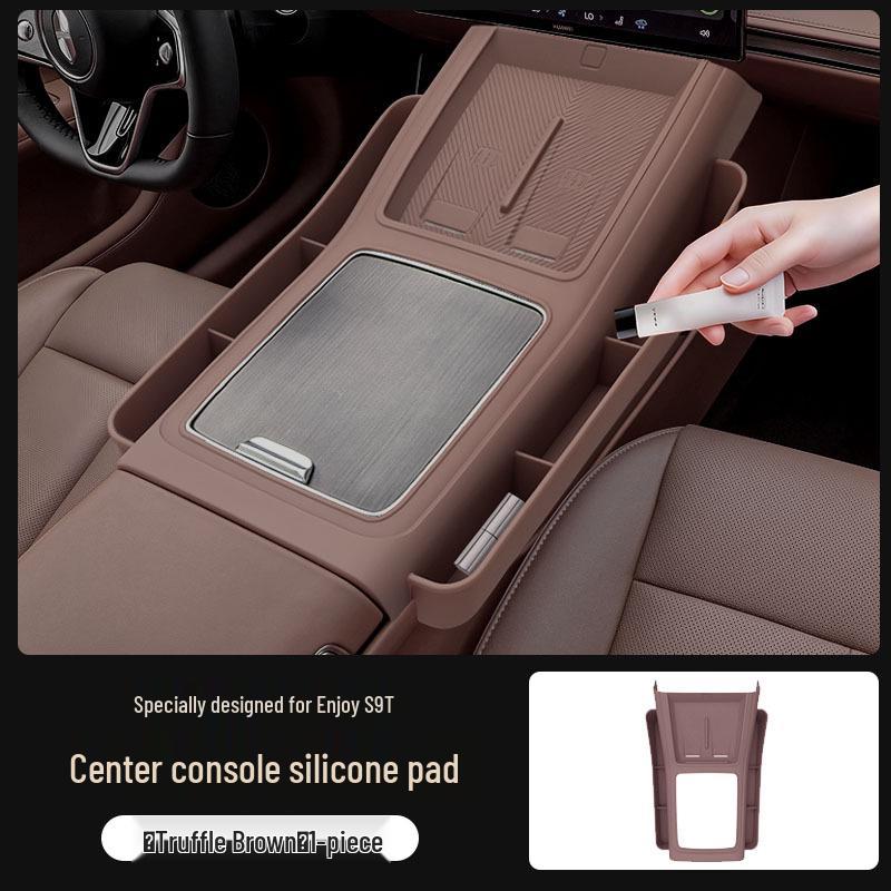 Silicone Anti-Slip Pad for Xiangjie S9T Wireless Charger - Center Console Car Interior Decor