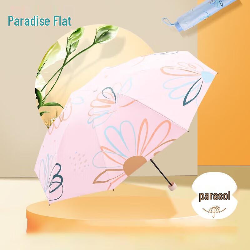 Heaven Umbrella UV Protection Folding Sun & Rain Umbrella