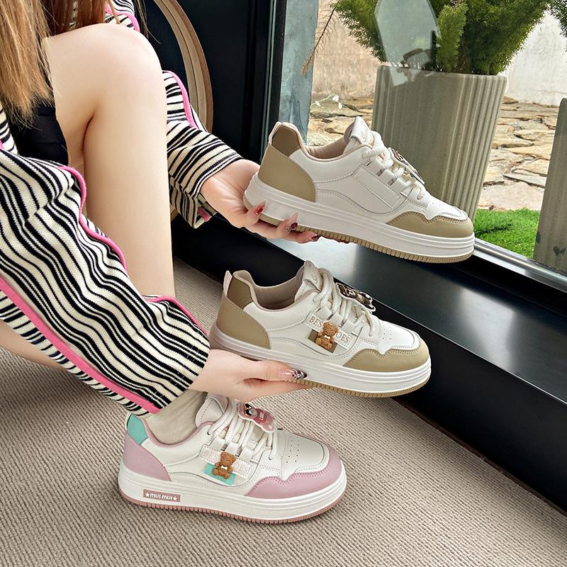 Little white shoes women's spring new casual shoes student board shoes cute doll shoes sneakers
