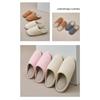 Japanese Style Silent Slippers for Women In Autumn and Winter, Soft Bottom Indoor Home Anti Slip Warm Bedroom Cotton Slippers for Men