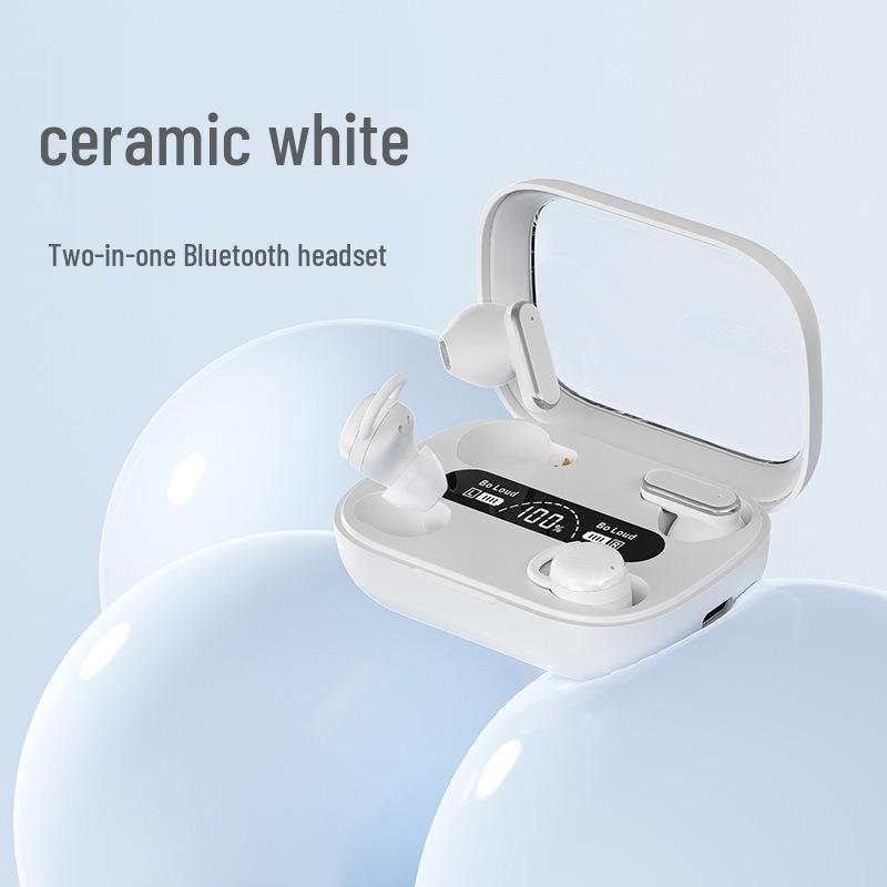 New Q6 Bluetooth Earbuds: High Sound Quality, Long Battery Life, Digital Display, TWS Design.