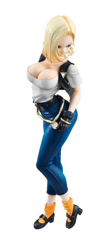 Dragon Ball Gals Dragon Ball Z Android 18 20cm Malovaná Kompletní Figurka Ne. Ver.II Přibližně. PVC a ABS