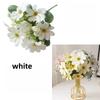 Small Fresh Natural Wind Simulation Flower Daisy Princess Persimmon Home Decoration Flower Arrangement Ornaments  Arrangements Photography Props