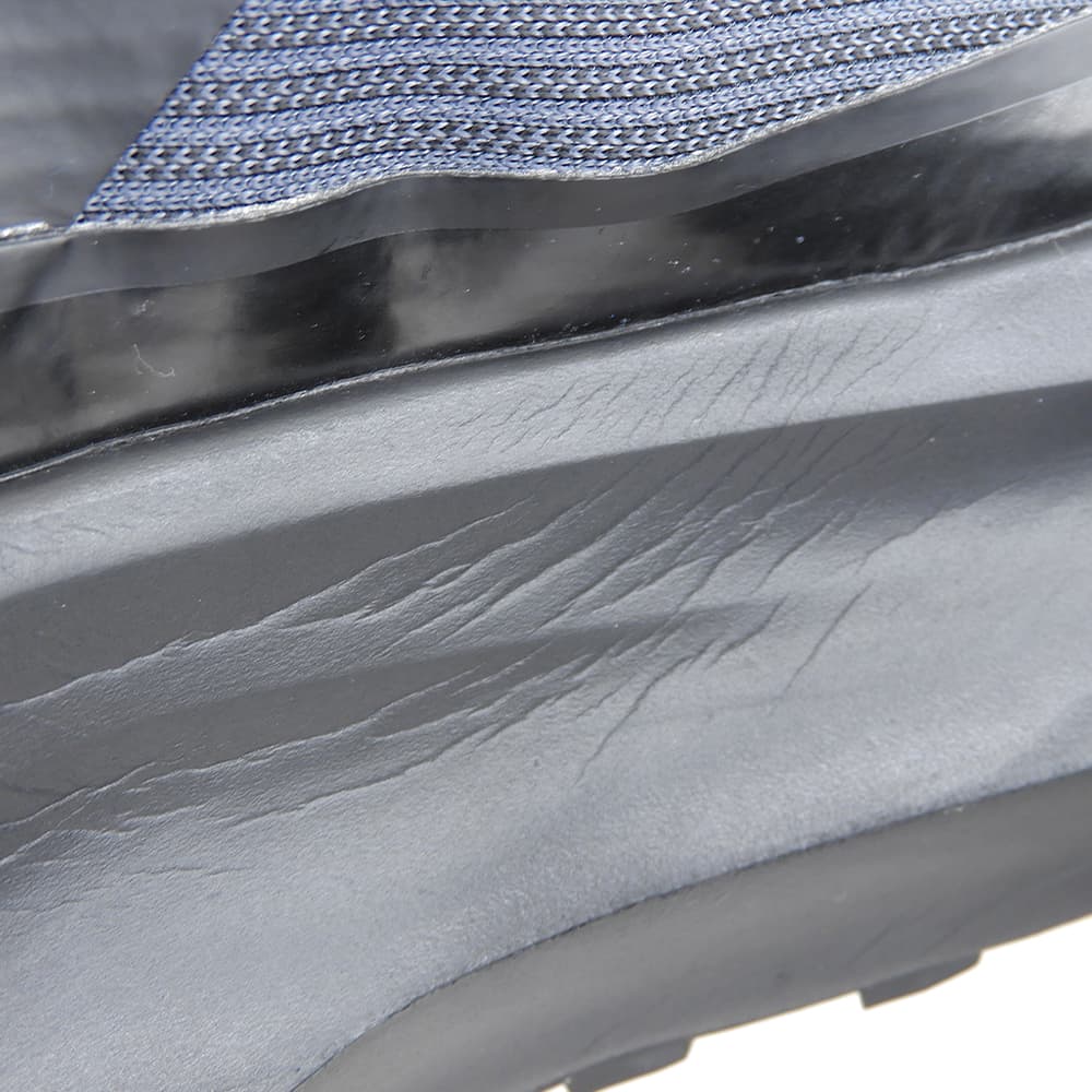 COMMEdesGARCONS Salomon Damen Plateau-Sneakers, Schwarz, 9,3", Größe 25, Schuhe aus Edelstahl 23,5 schwarzGebraucht