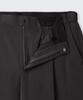 Musinsa Standard Wide Bermuda Hidden Banding Half Slacks [Black]