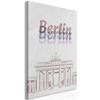 Obraz - Berlin W Akwarelach (1-Częściowy) Pionowy