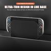 RDFJ Nintendo Switch 2 Clear Full Coverage for Console and Hard Case Case, Joy-Con, Scratch-Resistant
