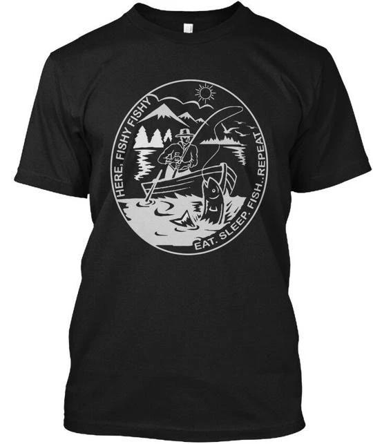

Camping Fishing Lovers Funny S TTshirt Made in the USA Size to 5XL 3XL