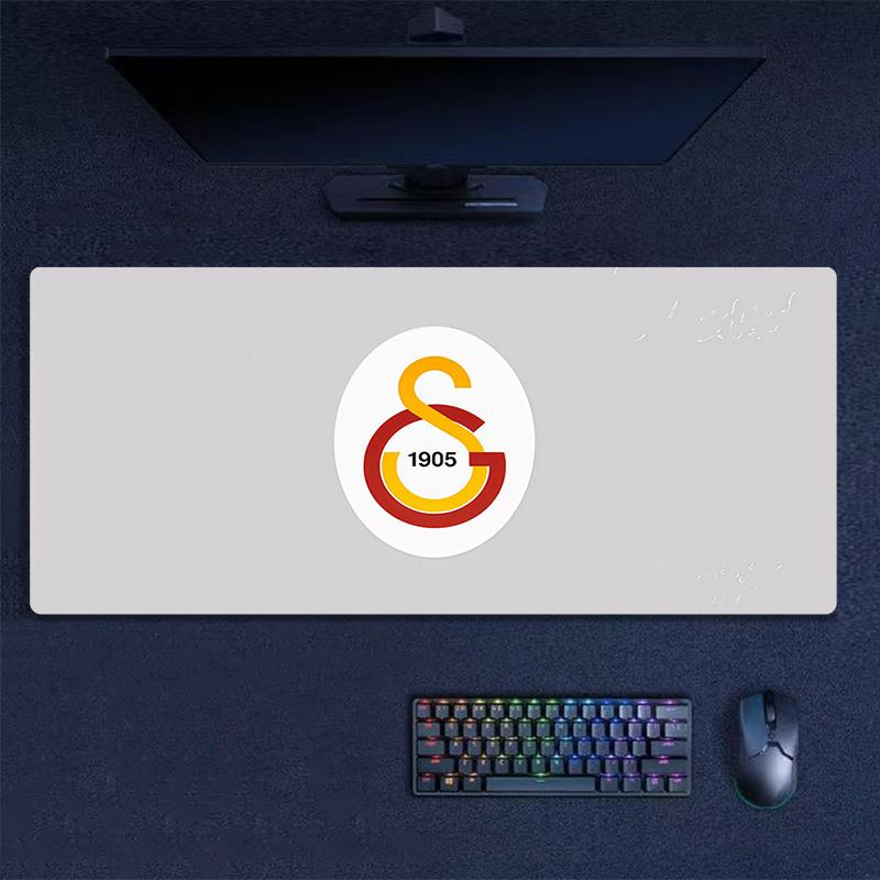 Galatasaray S.K Print Cushion Non-slip Laptop Tablet Big Mousepad XXL Mat Mini PC Playmat With Lock edge
