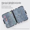 Compact Double-Layer Storage Box for Small Fishing Accessories and Lures