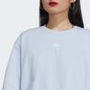 Adidas Logo Letter Print Round Neck Short Sleeve T-Shirt Women T-Shirt Blue IL9624