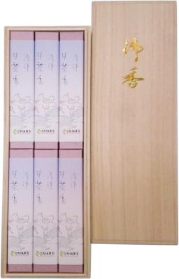 Awaji Umekundo Rent Sött Te Paulowniaträ med Bärväska och Gåvoincense, Doft, 14 cm, Låda, Märklapp. #81tesage