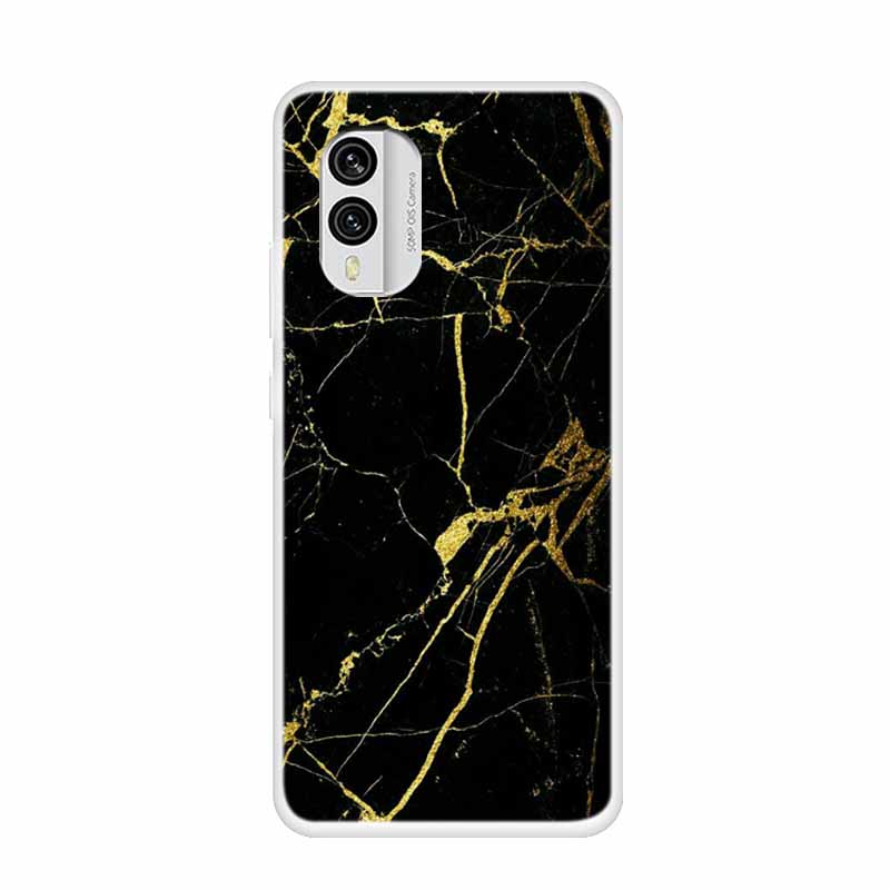 For Nokia X30 5G Case C31 C20 C10 Clear Marble TPU Soft Silicone Print Cover for NOKIA C31 X 30 Transparent Para On for NokiaX30
