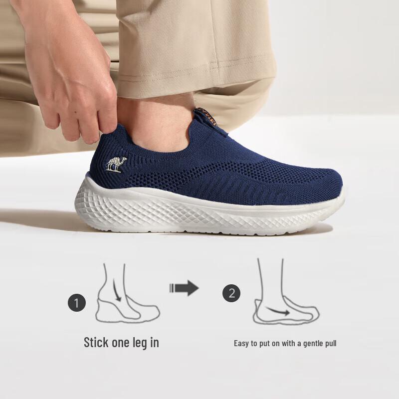 CAMEL Men's Breathable Slip-on Mesh Casual Shoes