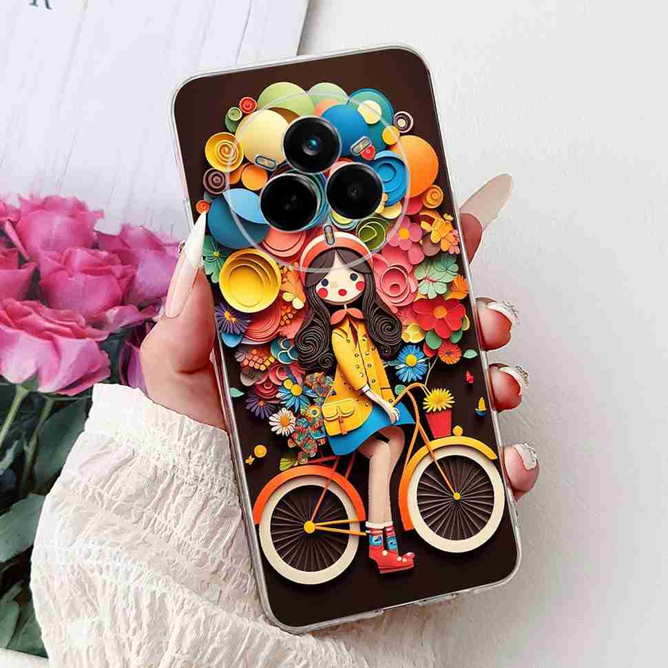 For Realme 14 Pro 5G RMX5056 Case New Fashion Style TPU Soft Silicone Cover For Realme 14Pro+ 14Pro Plus 5G RMX5051 Bumper Shell