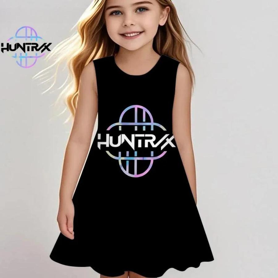 

Demon Hunters Kids Kpop Dress Summer Girls Cartoon Anime Kids Size Beach Dress Casual Sleepwear 13-14Y