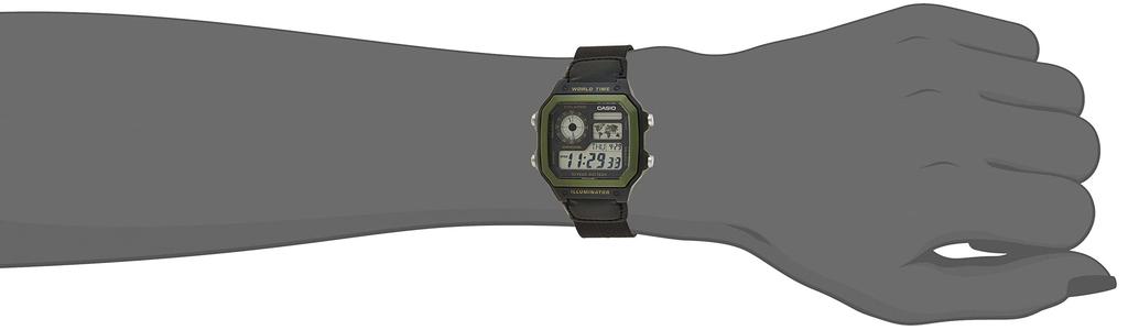 Casio AE-1200WHB-1B Men's Digital Watch (Imported)