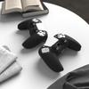 Hülle für PlayVital PS5 Controller Silikonhülle Weiche Gummi Schutzhülle für mit Thumb-Stick-Cap Series Controller, Anti-Rutsch-Case, PS5, [Pure -