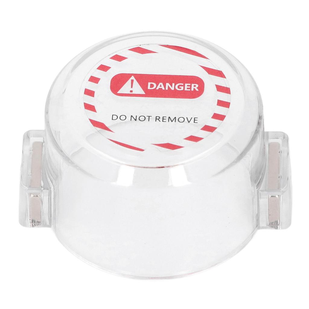 Magnetic Emergency Stop Switch Cover Transparent PC Plastic Push Button Lockout Round Protective Cover