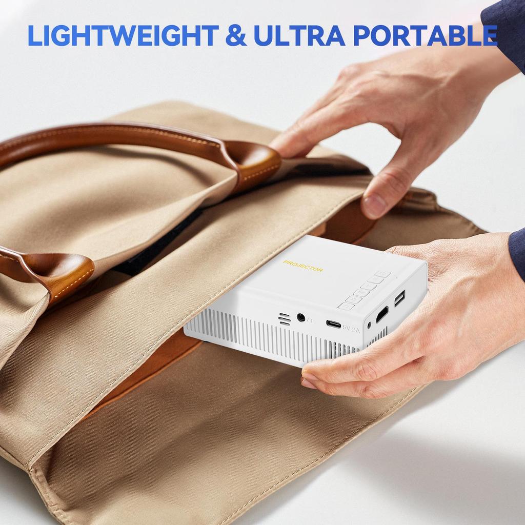M2S Mini Micro HD LED Projector for Home Use